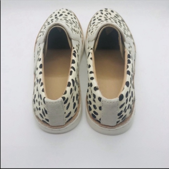 UGG SOLEDA GENUINE CALF HAIR SLIP-ON SNEAKERS - Picture 7 of 11